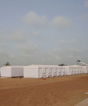 Installation of Modular Management Cabins Completed In Senegal