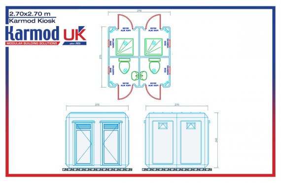 toilet container plans