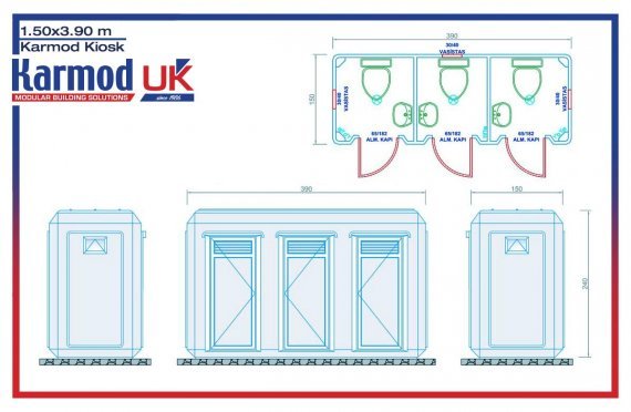Campsite Toilet and Shower Blocks For Sale UK