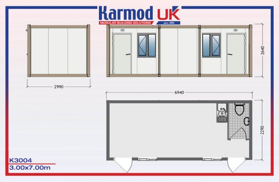 container homes uk plan
