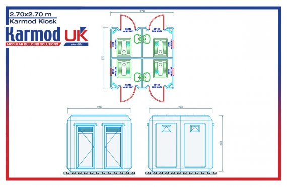 Toilet Cabins - Portable Cabin Toilets For Sale