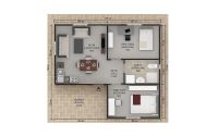 49 m² Prefabricated House