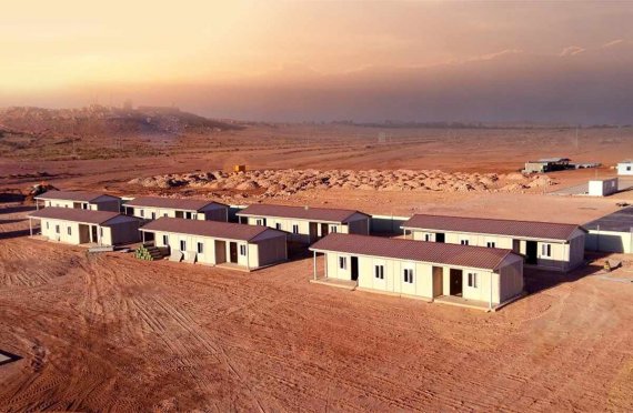 Algeria prefabricated low cost and affordable housing project
