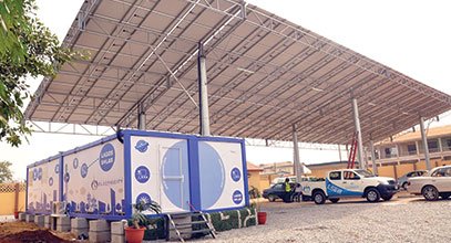 Karmod's new generation container is used for solar energy storage in Nigeria