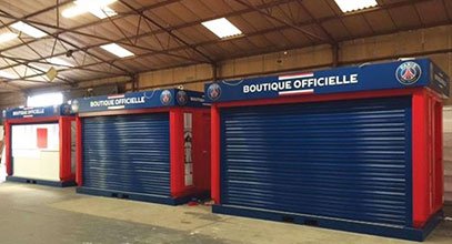 Karmod produced PSG Store Kiosks