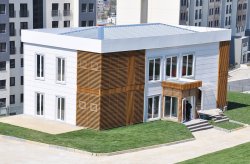 Luxurious Prefabricated Sales Office for Boshphorus City Project