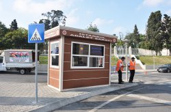 Karmod modern security cabins to be used in Istanbul Palace of Justic
