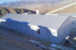 Work site building was delivered to Anagold Mining in Erzincan for their gold mine site