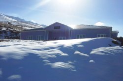 Karmod prefabricated buildings again on top; New establishment for the skiing centre in Ergan mountain