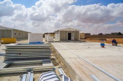Production of Prefabricated Building for Oil Extraction Site in Libya was Completed