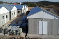 Prefab Buildings | We executed a Thermal Plants Construction Site in Canakkale Biga