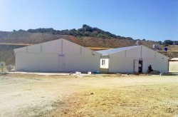 Prefabricated workers camp for Tuncbilek thermal power plant work site from Karmod