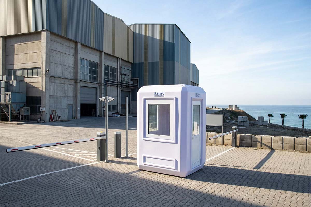 Small Steel Security Huts