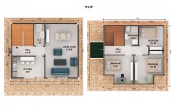 Double Storey Prefab Houses Plans