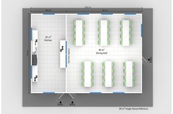 Prefabricated Dining Halls Plans