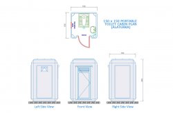Toilet/Shower Cabin Plans