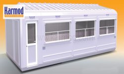 prefabricated guard booths