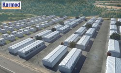 refugee camp housing